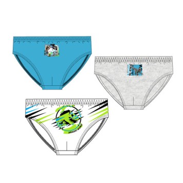 Jurassic World Raptor Wear children's underwear, panties 3 pieces/package