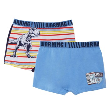 Jurassic World children's boxer shorts 2 pieces/package