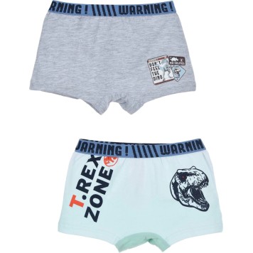 Jurassic World children's boxer shorts 2 pieces/package