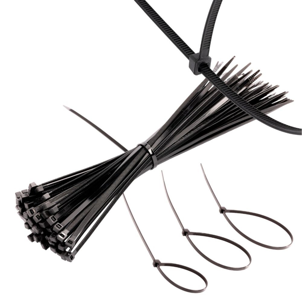 OPASKI ZACISKOWE NYLONOWE 2,5x100mm 100szt. KD10862