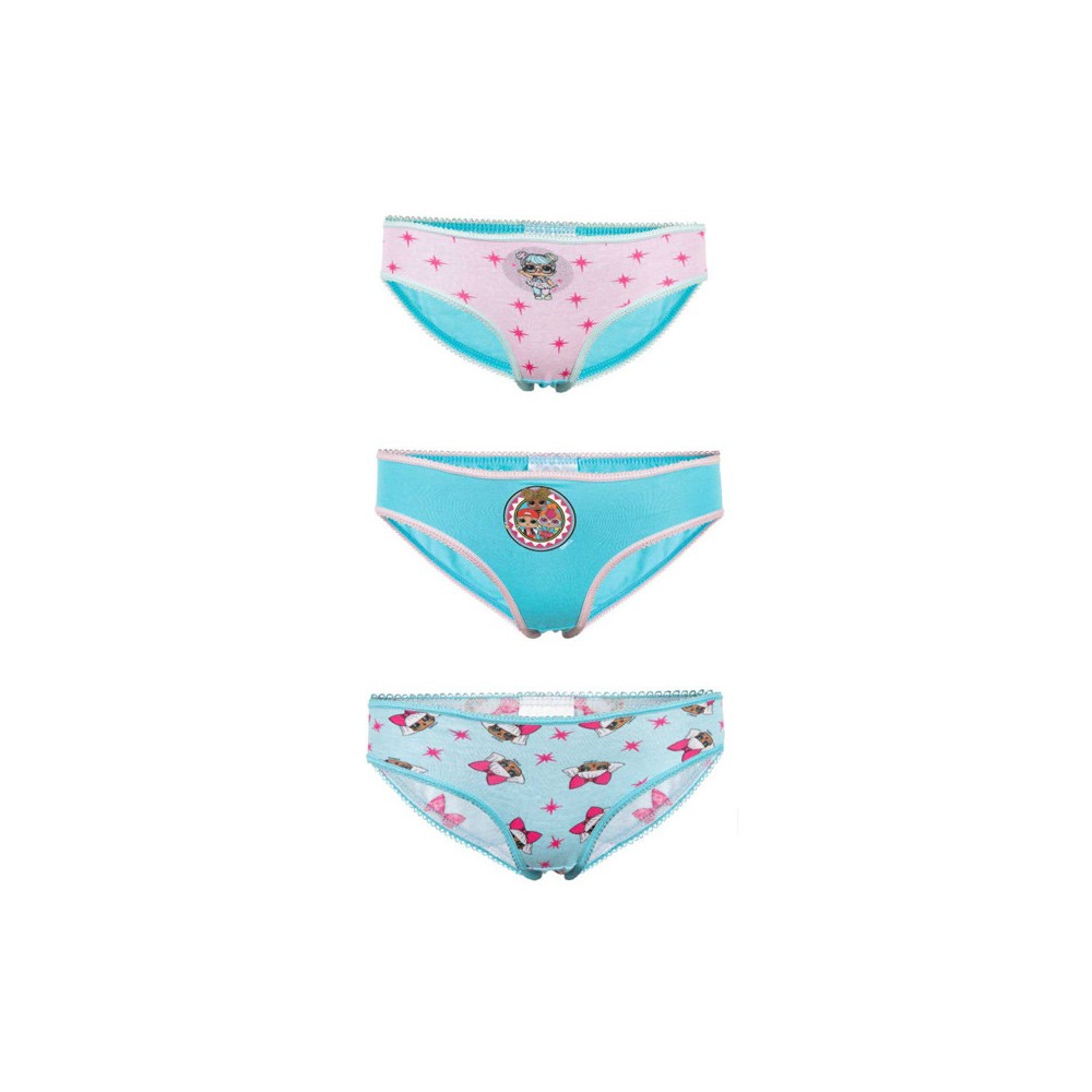 LOL Surprise children's underwear, panties 3 pieces/pack 122/128 cm