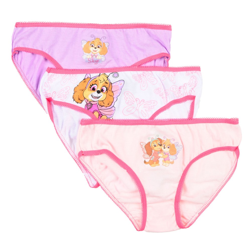Paw Patrol Butterfly children's underwear, panties 3 pieces/pack 3 - 4 years / 98 - 104 cm