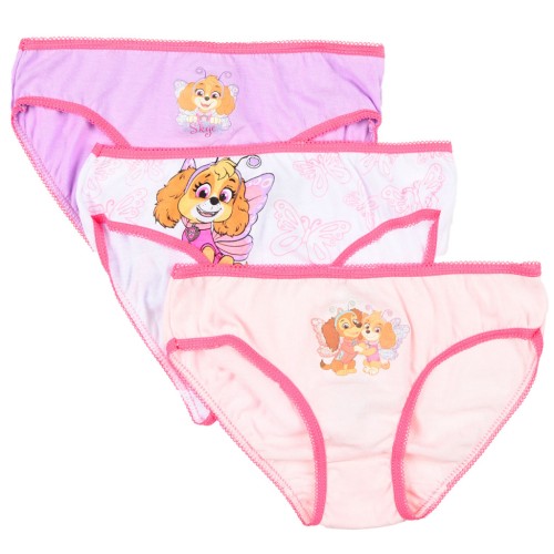 Paw Patrol Butterfly children's underwear, panties 3 pieces/package 3 - 6 years / 98 - 116 cm