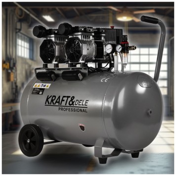 Kompresor bezolejowy 100L / 2 x 1500W KD1398