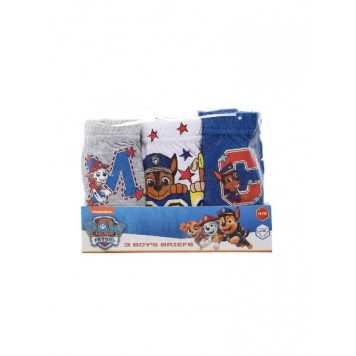 Paw Patrol children's underwear, bottom 3 pieces/pack