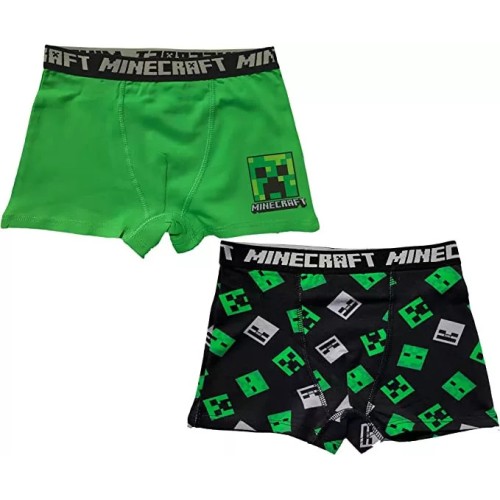 Minecraft children's boxer shorts 2 pieces/pack 10 years