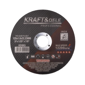 Tarcza do metalu 125x1.0x22,23 mm KD1993