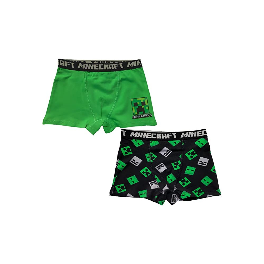 Minecraft children's boxer briefs 2 pieces/pack