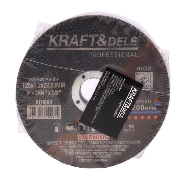 Tarcza do metalu 125x1.2x22,23 mm KD1994