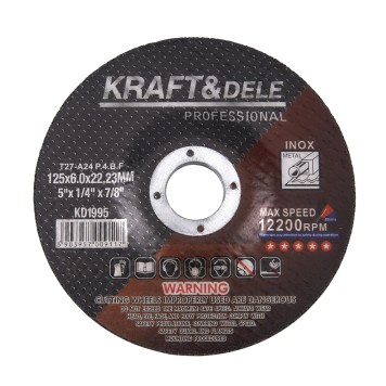 Tarcza do metalu 125x6,0x22,23 mm KD1995