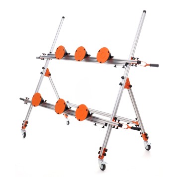 ZESTAW DO PRZENOSZENIA PŁYTEK /  SZYB DUŻEGO FORMATU 160 - 360 cm KD10735
