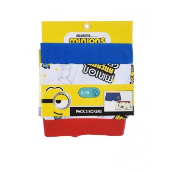 Minions children's boxer shorts 2 pieces/pack 2/3 years