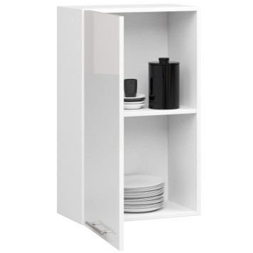 WISZĄCA SZAFKA KUCHENNA OLIWIA W 50cm BIAŁA-BIAŁA POŁYSK H720