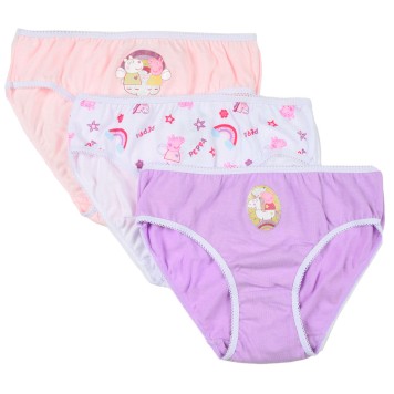 Peppa Pig Fairy children's underwear, panties 3 pieces/pack 3 - 6 years / 98 - 116 cm