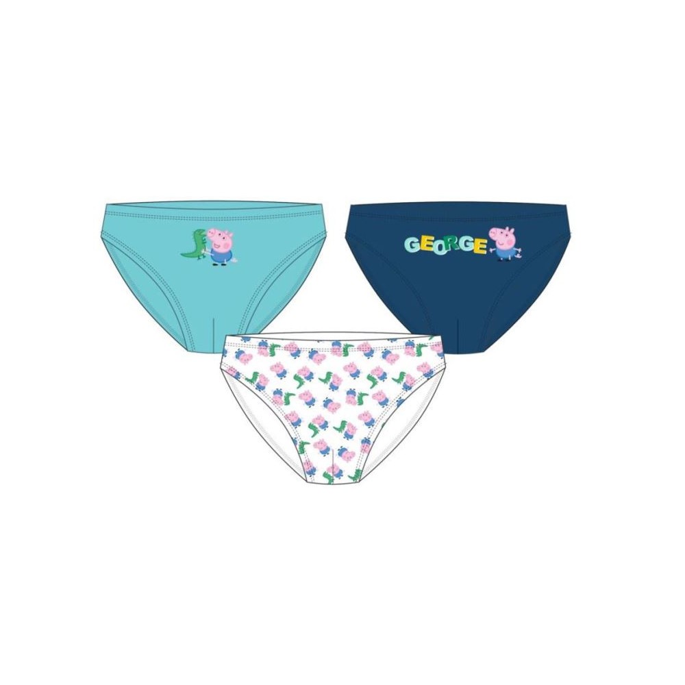 Peppa Pig children's underwear, bottom 3 pieces/pack 92-110 cm