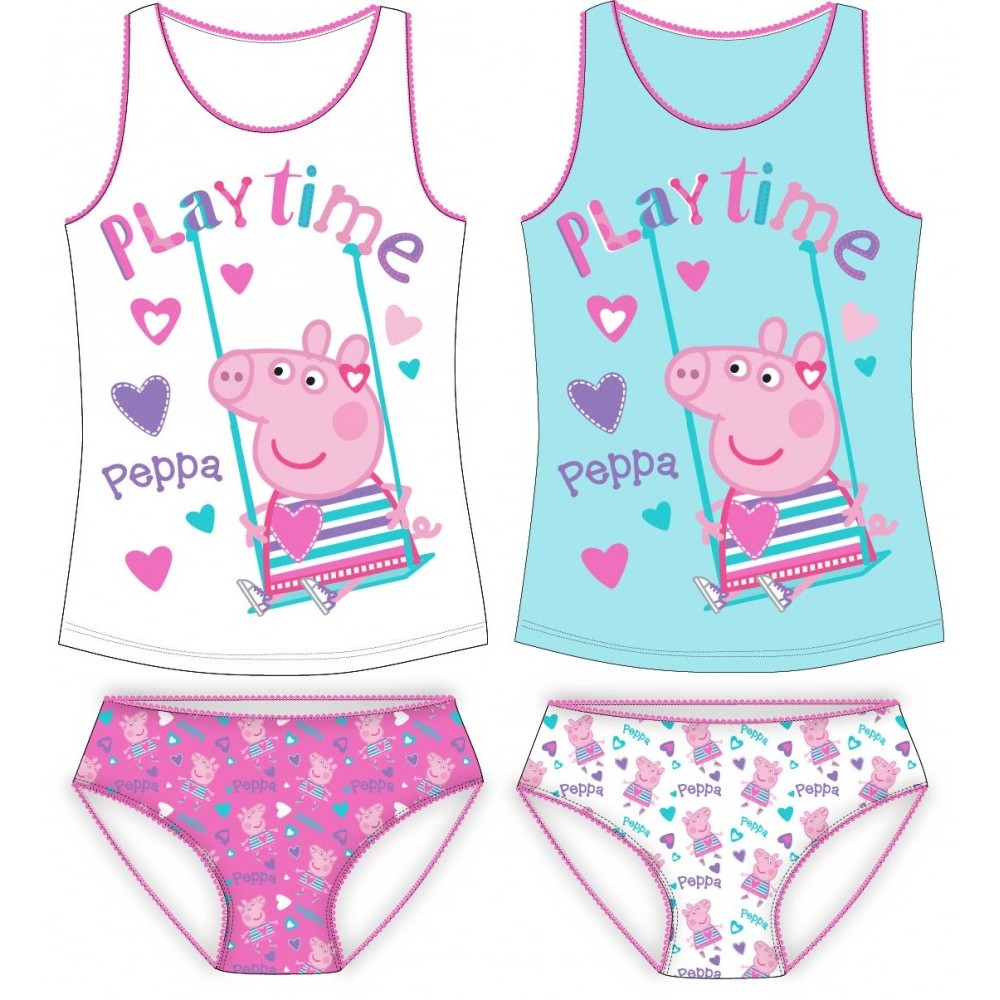 Peppa Pig tank top + panty set 98-128 cm