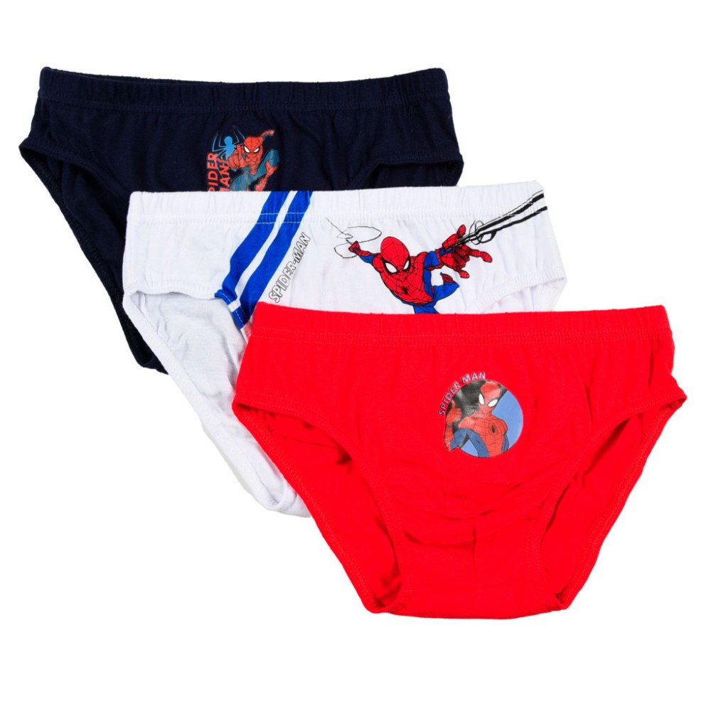 Spiderman Action children's underwear, lower 3 pieces/package 3 - 4 years / 98 - 104 cm