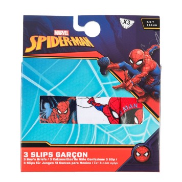 Spiderman Action children's underwear, bottom 3 pieces/package 5 - 6 years / 110 - 116 cm
