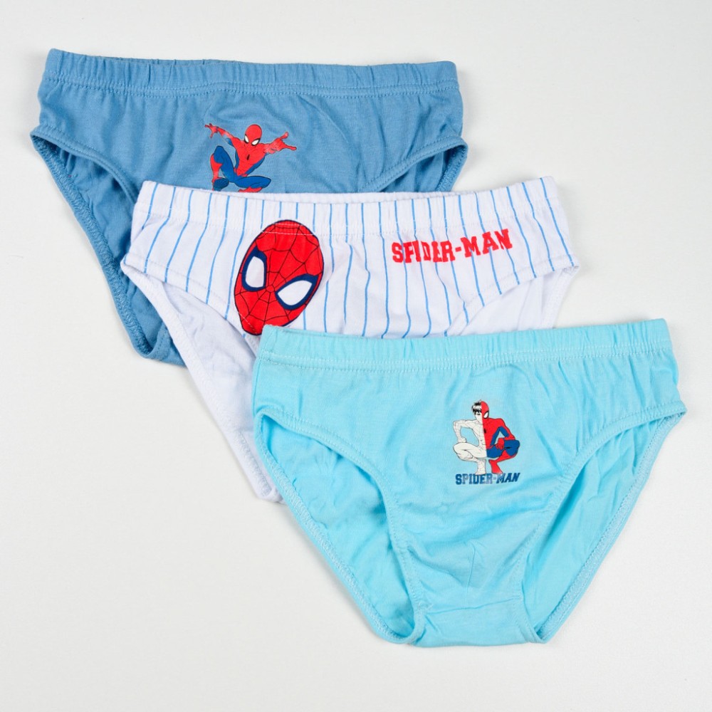 Spiderman City Swinger children's underwear, briefs 3 pieces/package 3 - 4 years / 98 - 104 cm