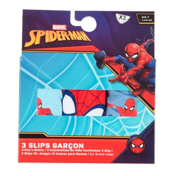 Spiderman City Swinger children's underwear, bottom 3 pieces/pack 3 - 8 years / 98 - 128 cm