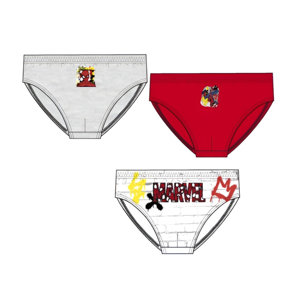 Spiderman Hero kids lingerie, underwear 3 pieces/pack