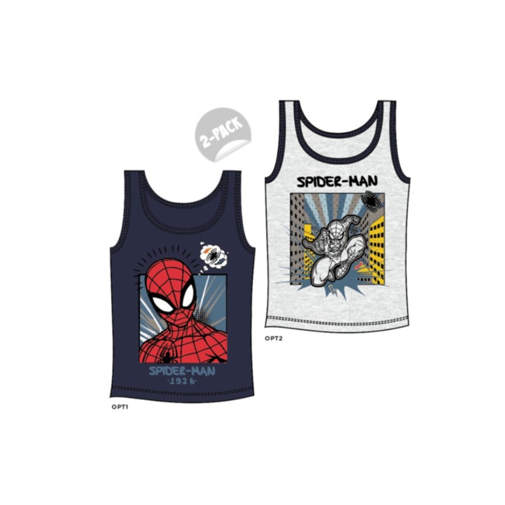 Spiderman children's tank top 2-piece set 122/128 cm