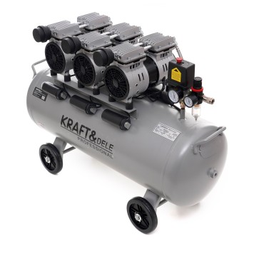 Kompresor bezolejowy 100L 3 x 1500W KD1397