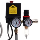 Kompresor bezolejowy 100L 3 x 1500W KD1397