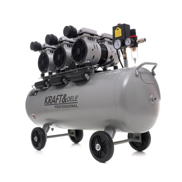 Kompresor bezolejowy 100L 3 x 1500W KD1397