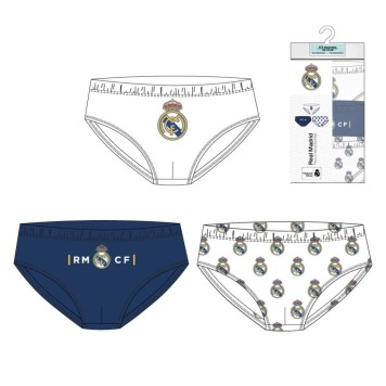 Real Madrid CF children's underwear, briefs 3 pcs/pack 2 - 8 years / 92 - 128 cm