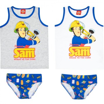 Fireman Sam tank top + bottom set 98-128 cm