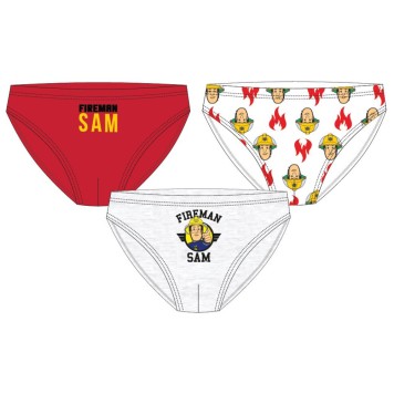 Fireman Sam Flame children's underwear, 3 pieces/package 98-128 cm