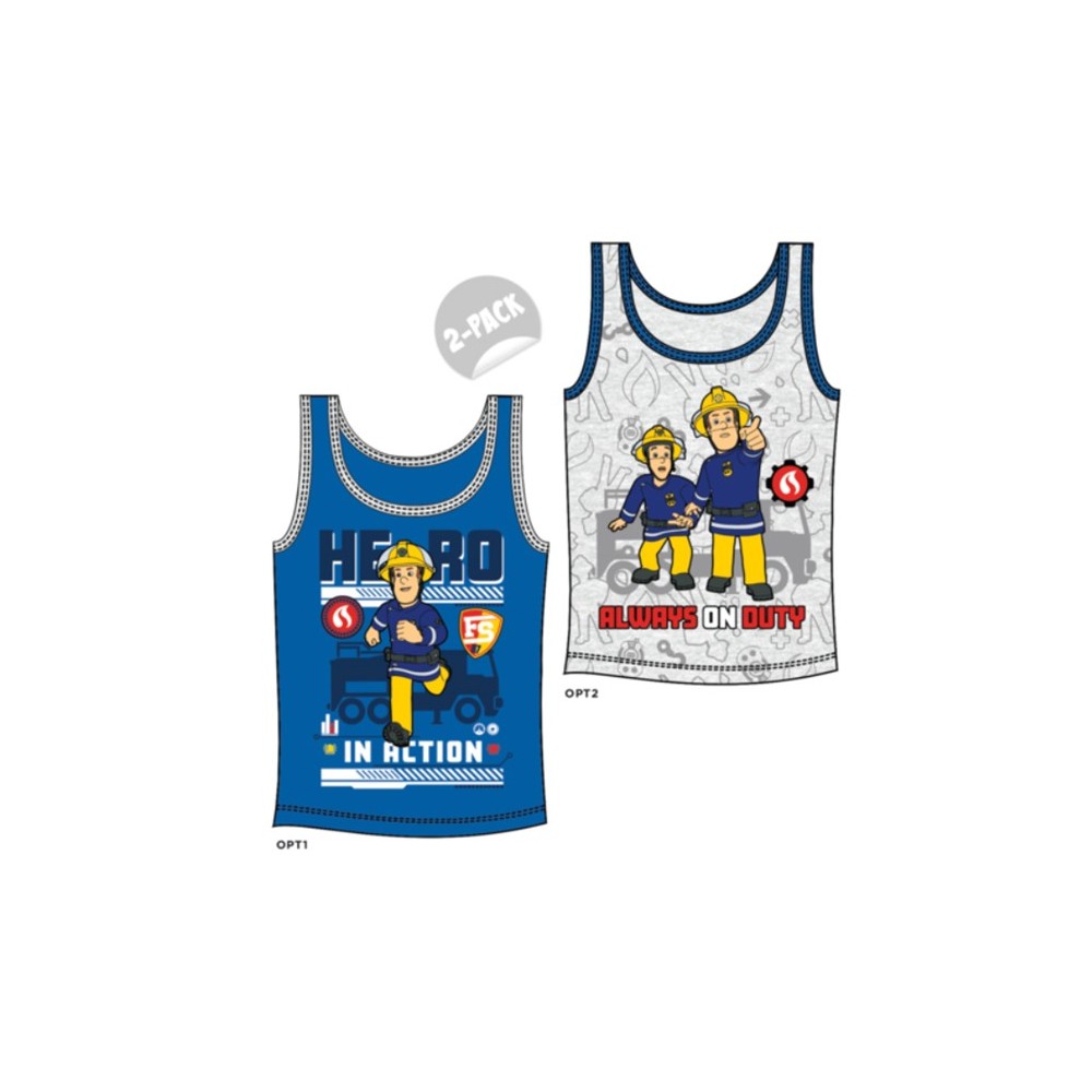 Fireman Sam children's tank top 2 pcs set 98-128 cm