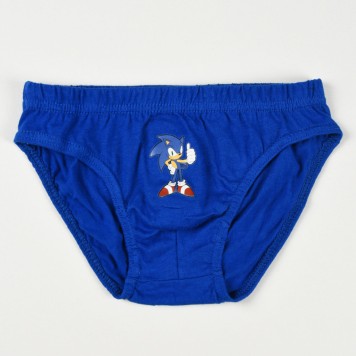 Sonic the Hedgehog Gotta Go children's underwear, briefs 3 pieces/package 3 - 4 years / 98 - 104 cm