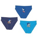 Sonic the Hedgehog children's underwear, 3 pack of briefs