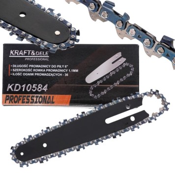Prowadnica i łańcuch do piły 6" KD10584