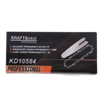 Prowadnica i łańcuch do piły 6" KD10584