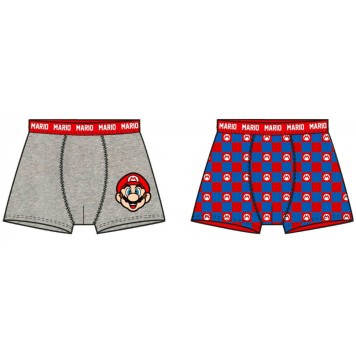 Super Mario children's boxer briefs, 2 pieces/pack, 8 years