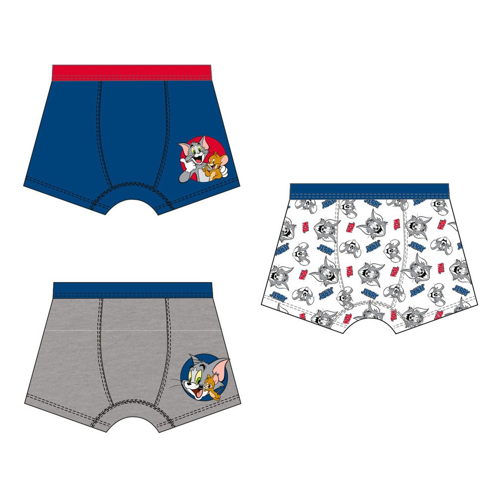 Tom and Jerry children's boxer shorts 3 pieces/pack 122/128 cm