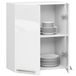 WISZĄCA SZAFKA KUCHENNA OLIWIA W 60cm BIAŁA-BIAŁA POŁYSK H720