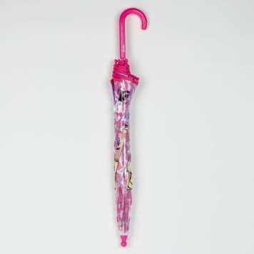 Barbie Glam children's transparent umbrella Ø71 cm