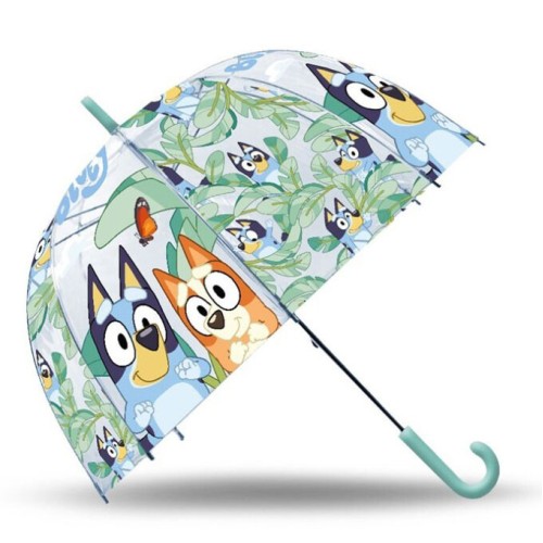 Bluey Jungle kid transparent umbrella Ø70 cm