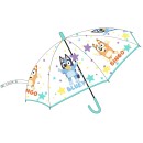 Bluey Star children's transparent semi-automatic umbrella Ø74 cm