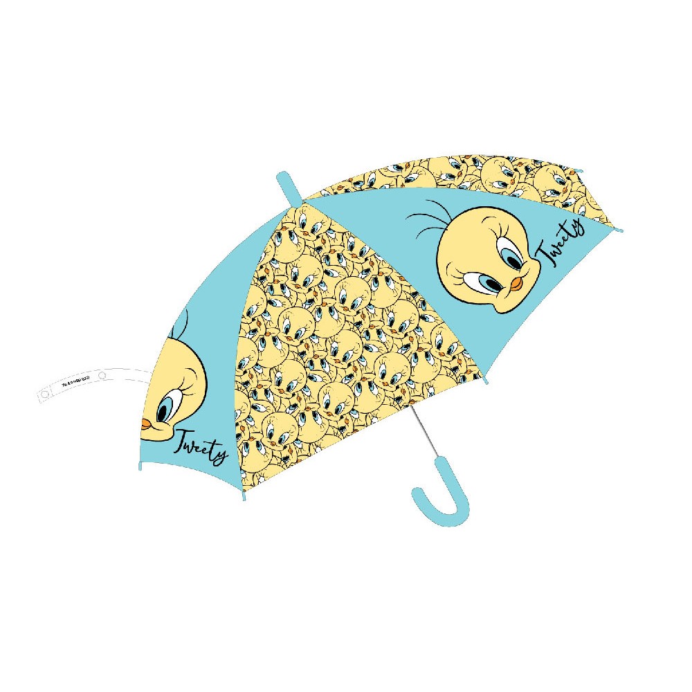 The Looney Tunes kids' semi-automatic umbrella Ø74 cm
