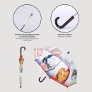 Avengers children's transparent umbrella Ø71 cm