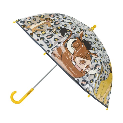 Disney The Lion King Spotty Kids Clear Umbrella Ø74 cm
