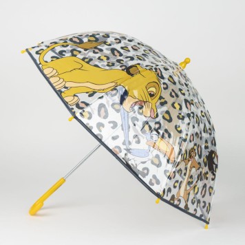 Disney The Lion King Spotty Kids Clear Umbrella Ø74 cm