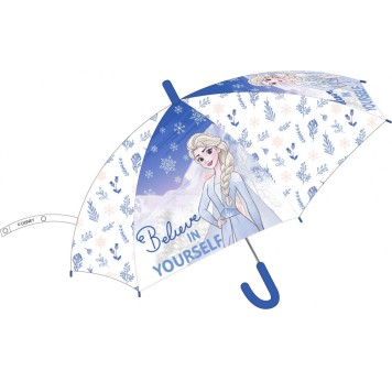 Disney Frozen children's semi-automatic transparent umbrella Ø74 cm