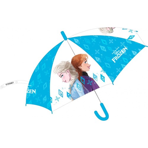 Disney Frozen children's semi-automatic transparent umbrella Ø74 cm