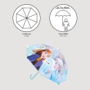 Disney Frozen Icy Drizzle children's transparent umbrella Ø71 cm